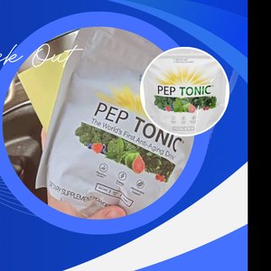 Pep Tonic anti-aging drink powder pouch